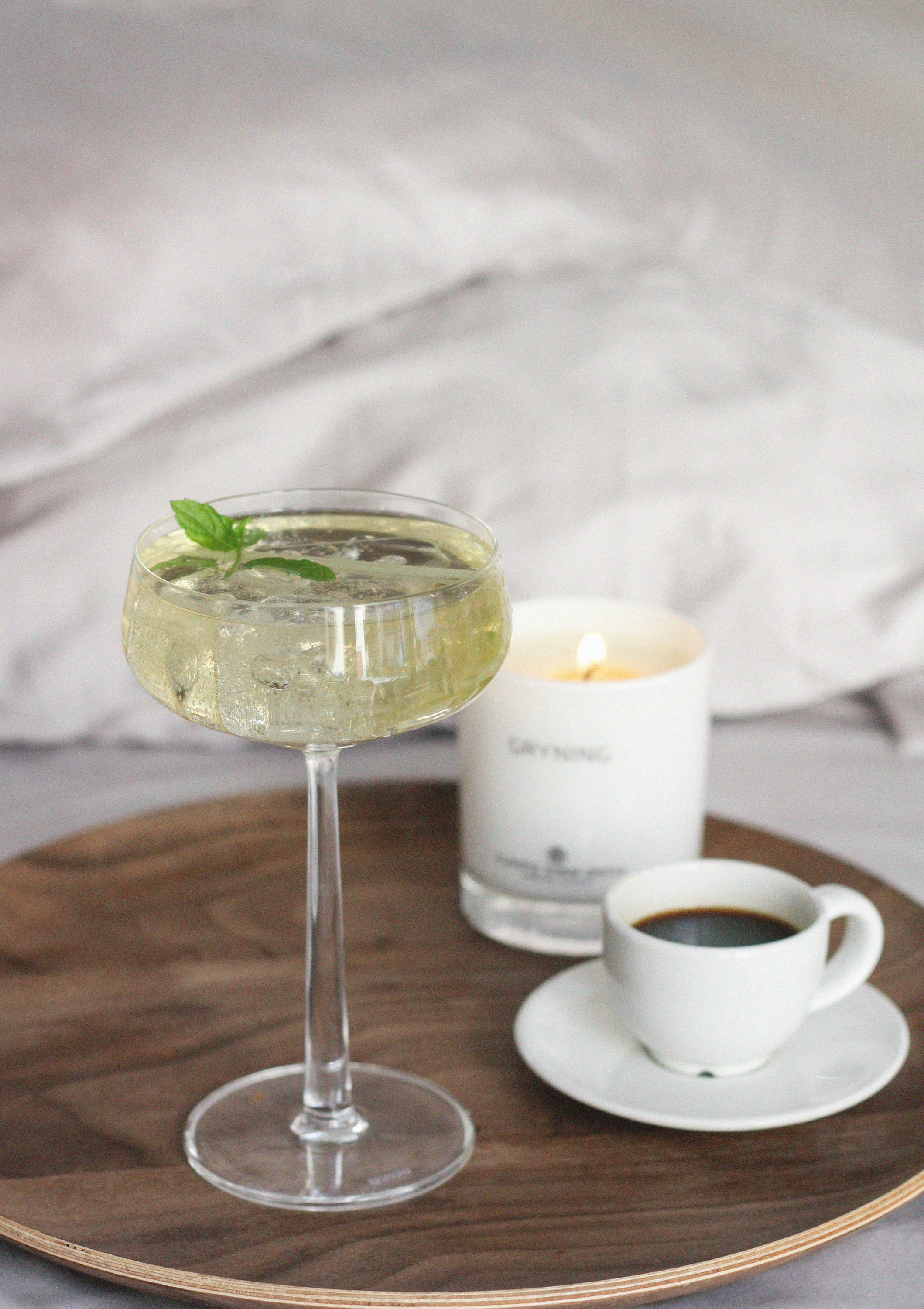 Börja morgonen med en exklusiv och bubblig cocktail