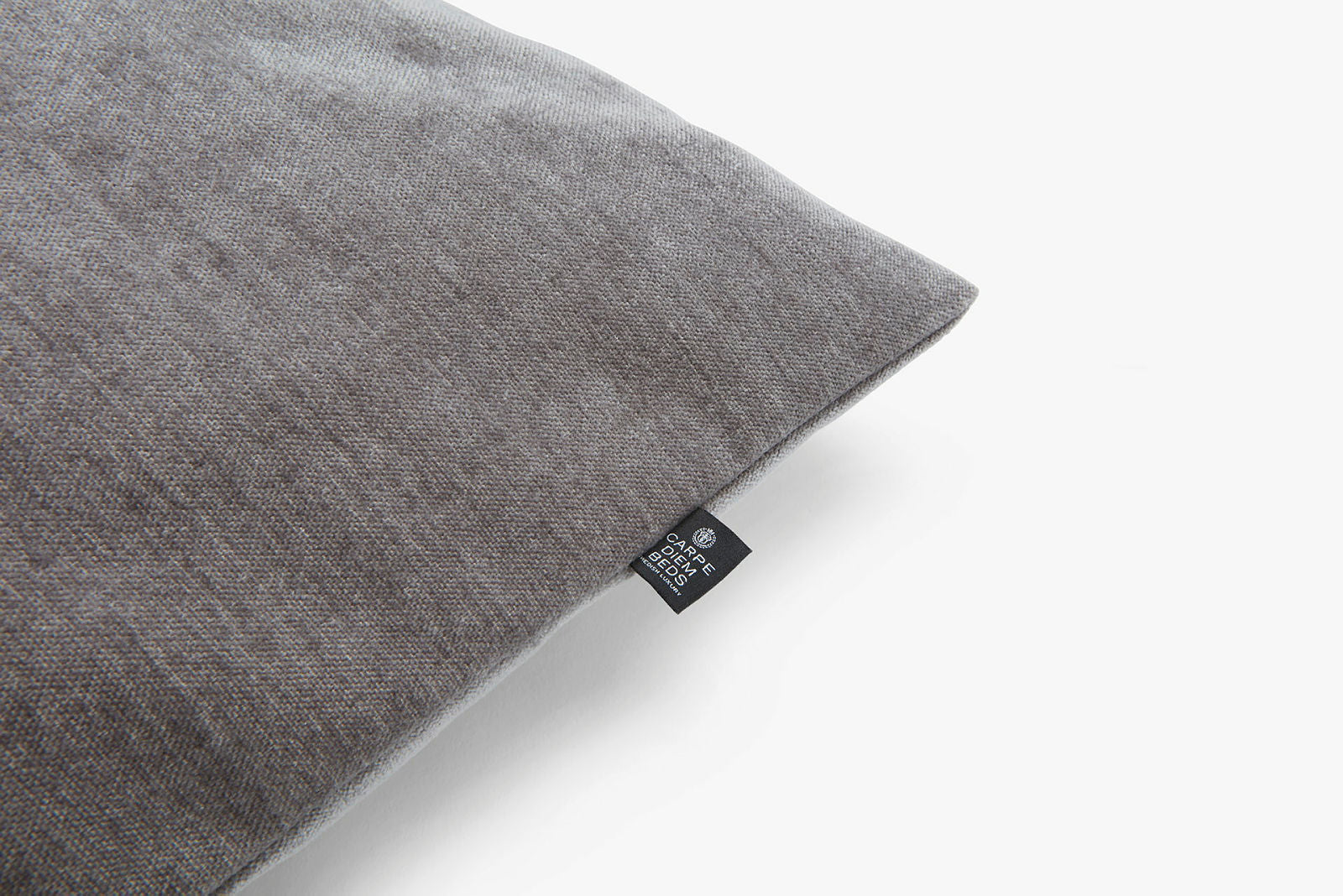 Throw Pillow Cover Wool Dark Grey